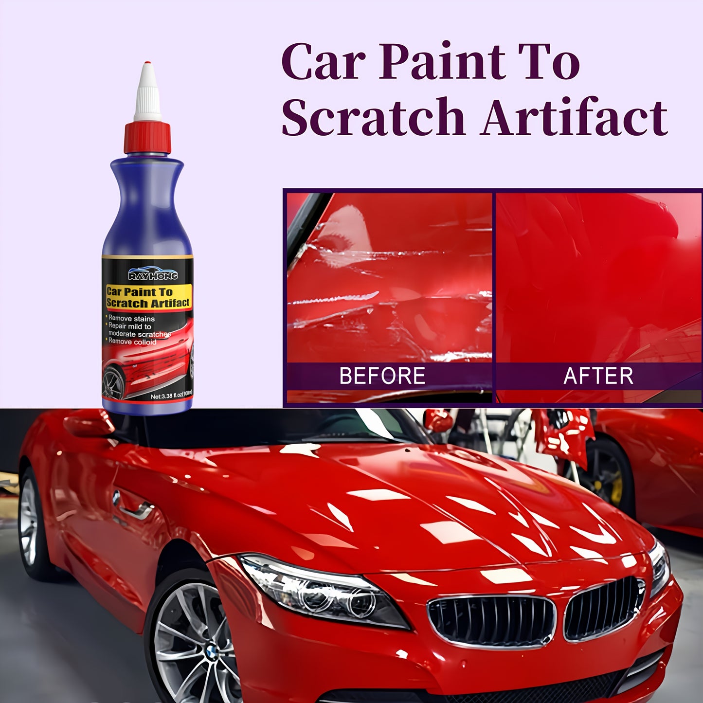 Nano-Scratch Repair Paste Car Scratch Remover And Restorer