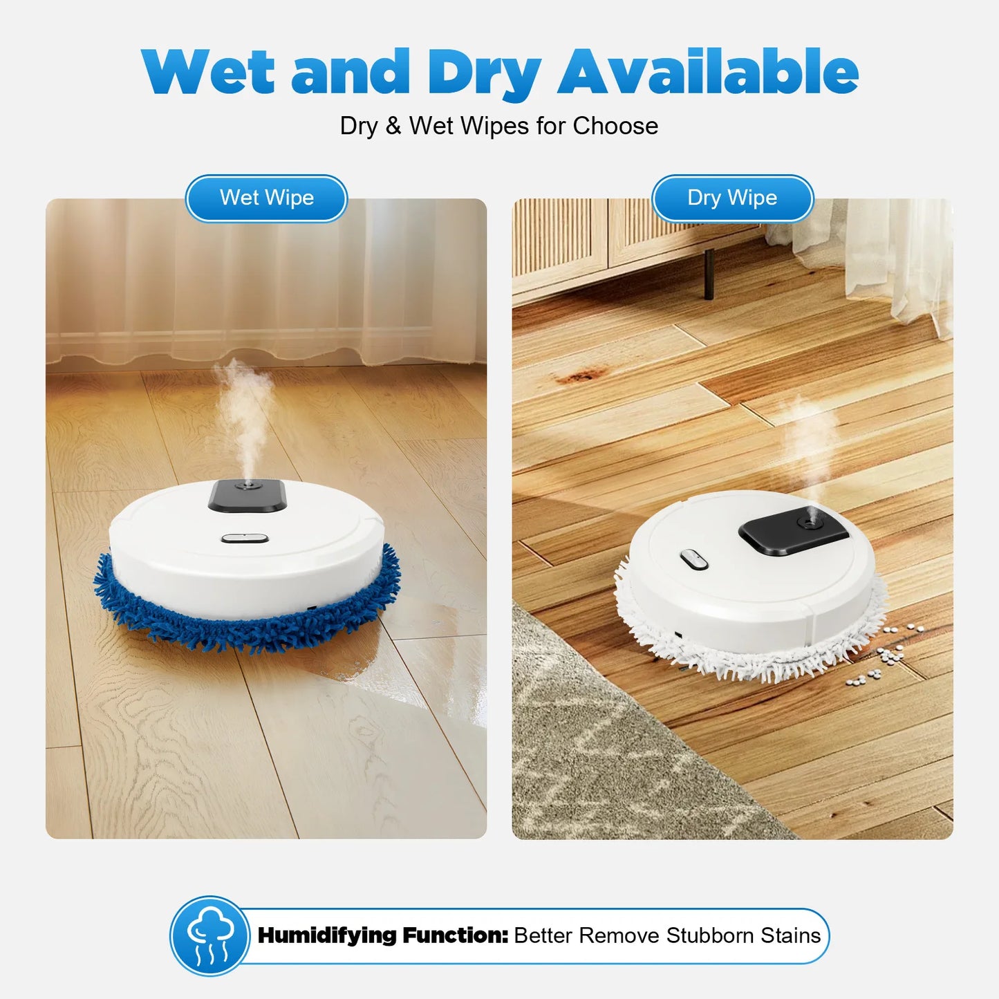 Robot Vacuum Cleaner Mopping Machine Robot Sweeper Wet Dry