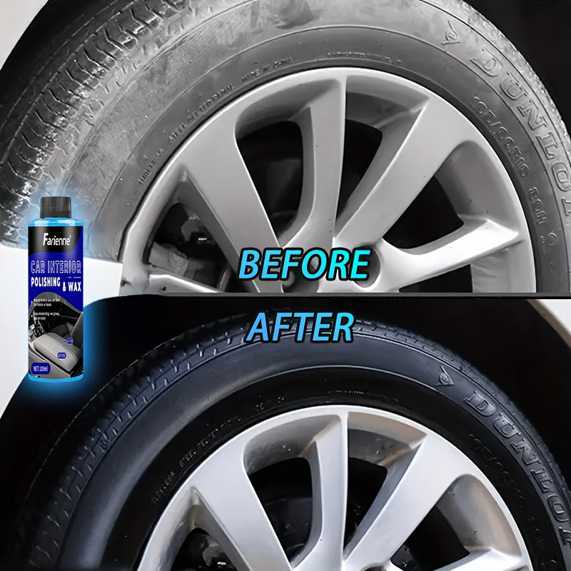 Anti-Oxidation Plastic And Leather Restoration Cream, Car Interior Repair Kit