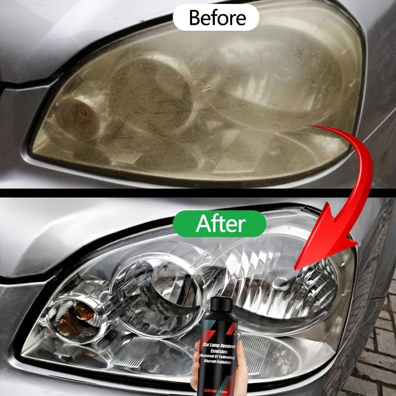 Auto Headlight Restoration Kit Car Headlights Tail Lights Fog And Directional Lights Oxidation Yellowing Scratches Blurring Polishing Remover Kits