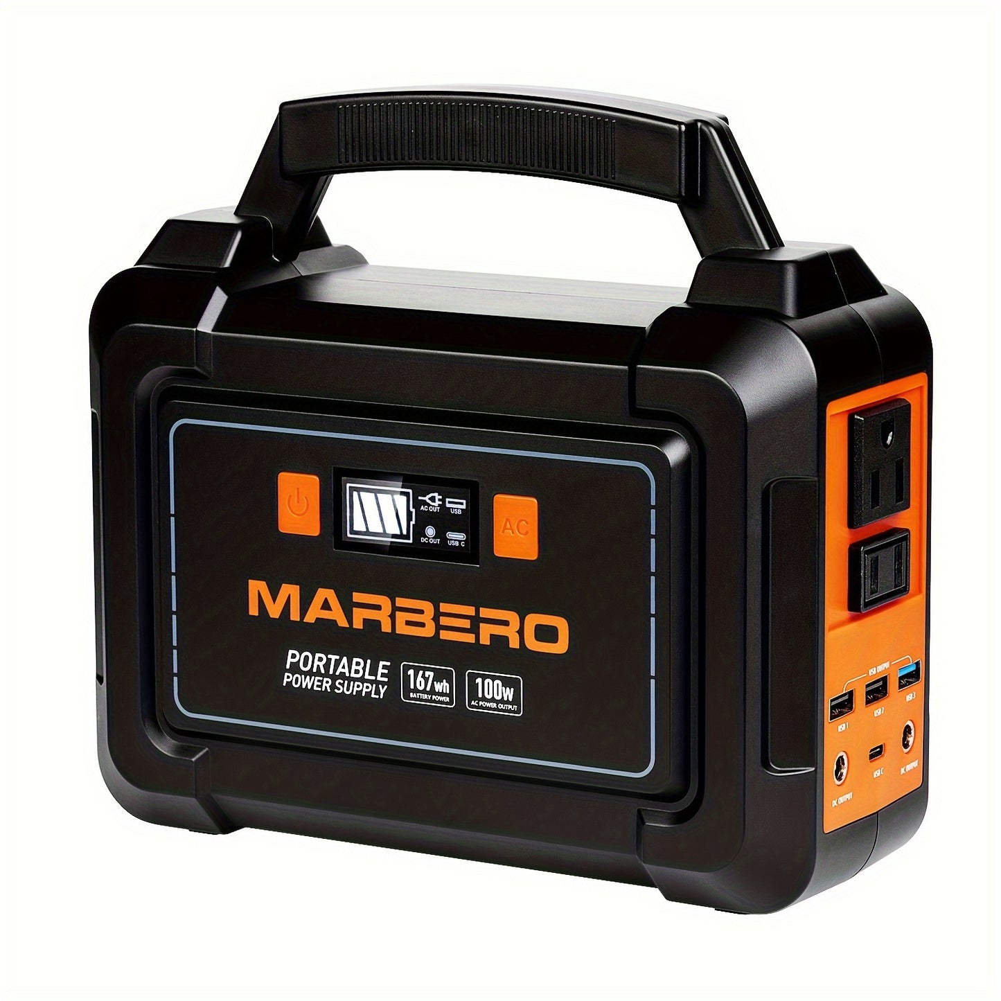 Portable Power Station 200W/300W Peak MARBERO Solar Generator