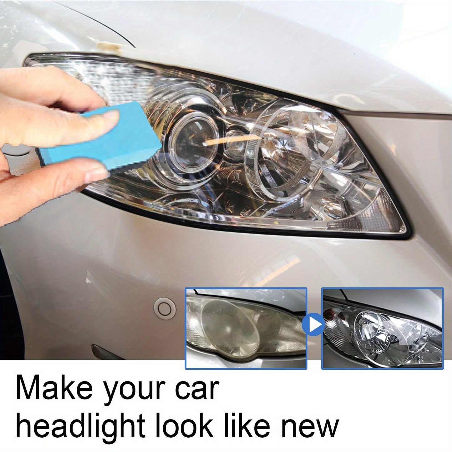 Headlight Restoration Kit - Restores Headlights to New Condition