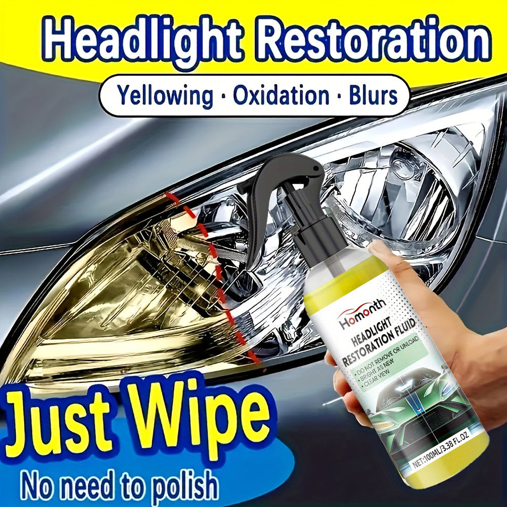 Headlight Restoration Kit - Restores Headlights to New Condition
