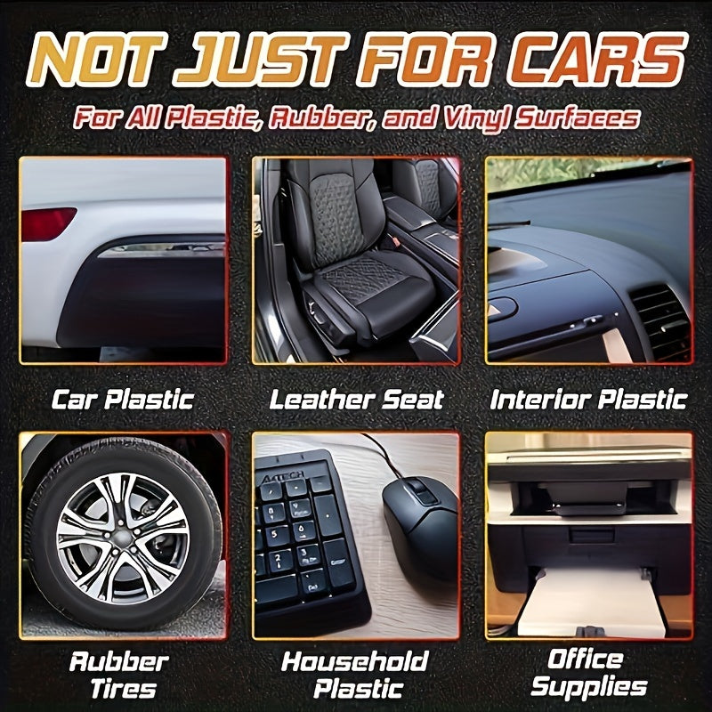 16.9oz Premium Ceramic Plastic Restorer For Car Interiors