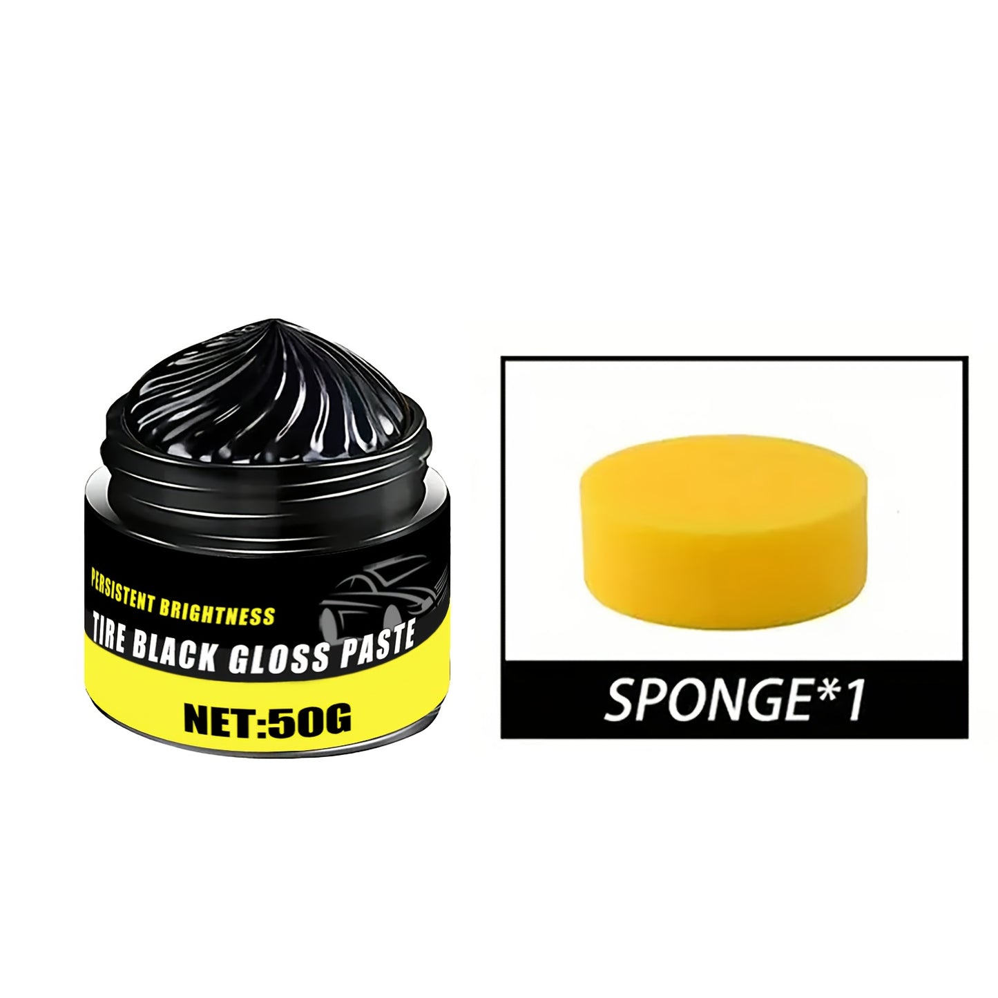 High Gloss Tire Illuminator Tire Retreading Wax Durable Shine