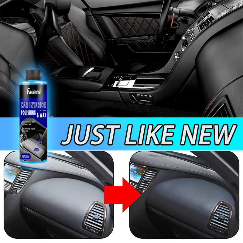 Anti-Oxidation Plastic And Leather Restoration Cream, Car Interior Repair Kit