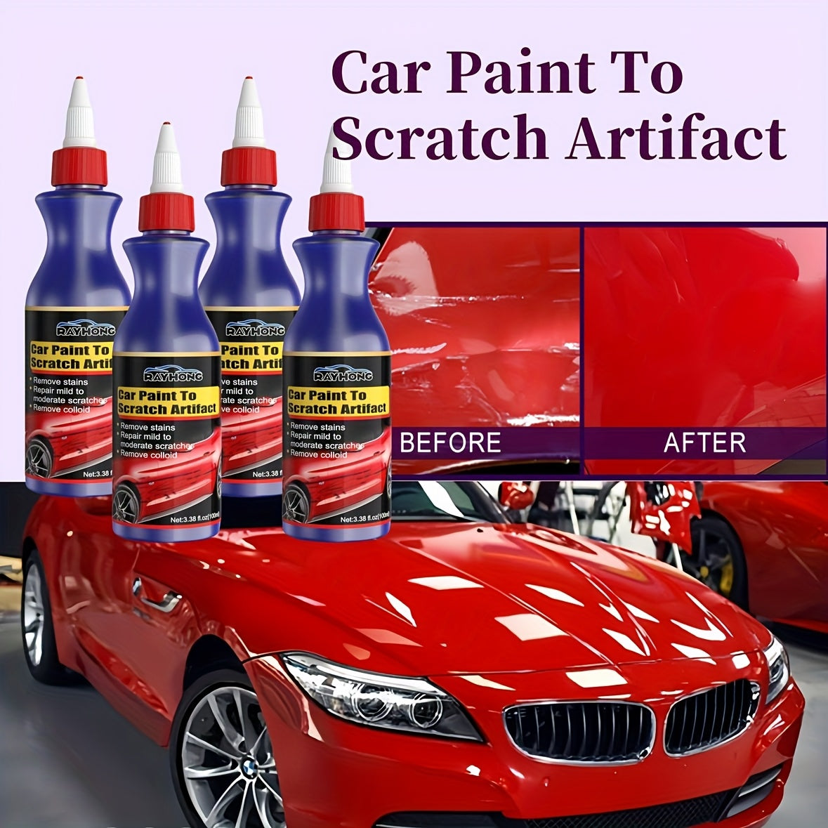 Nano-Scratch Repair Paste Car Scratch Remover And Restorer