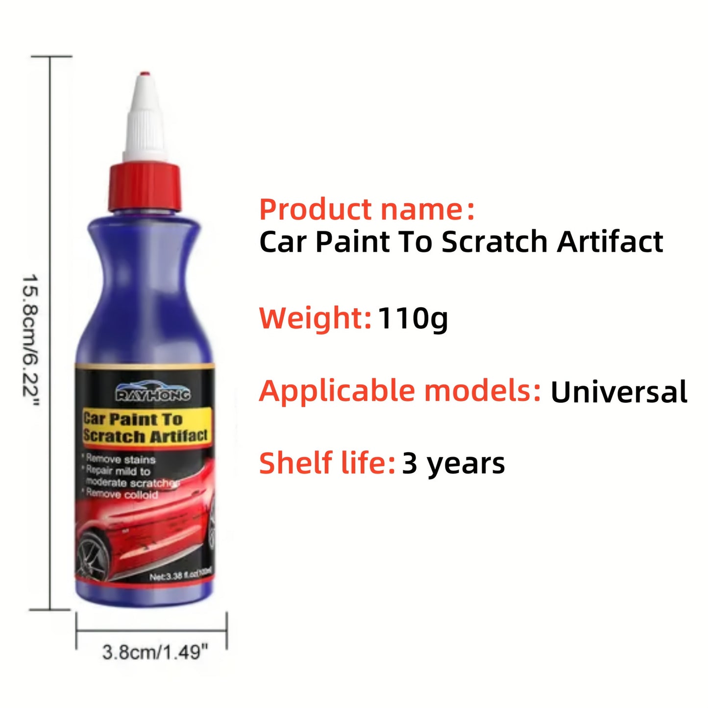 Nano-Scratch Repair Paste Car Scratch Remover And Restorer