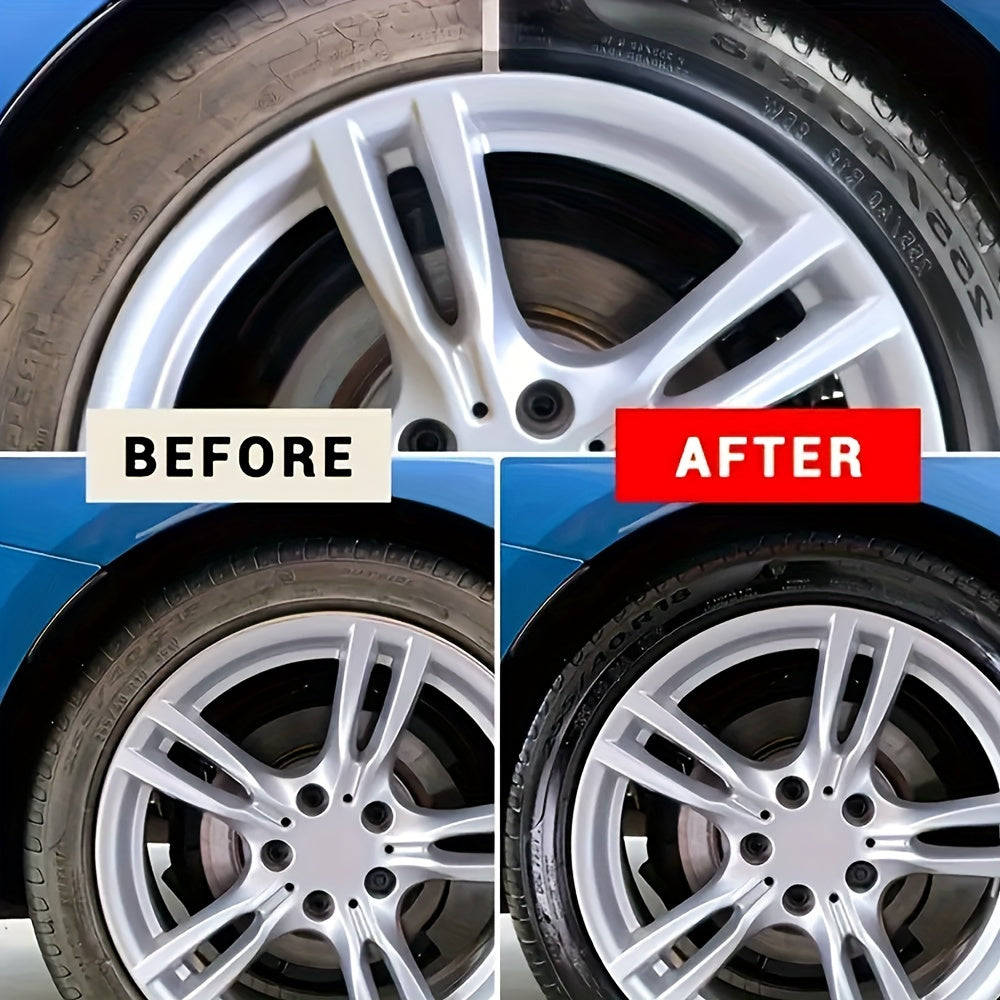 Am-Maxto Car Tire Shine: Moisture Protection, Polishing, And Glossy Finish for Tires -