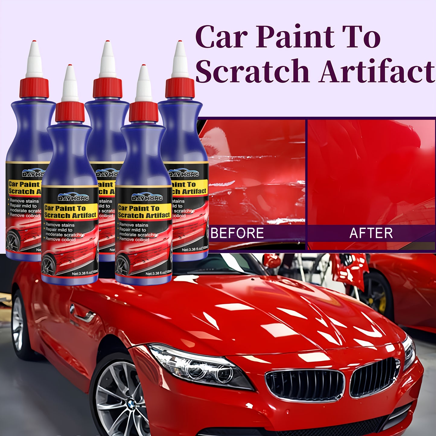 Nano-Scratch Repair Paste Car Scratch Remover And Restorer
