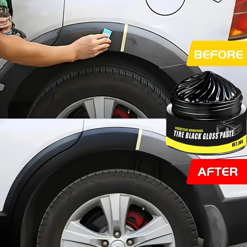 High Gloss Tire Illuminator Tire Retreading Wax Durable Shine