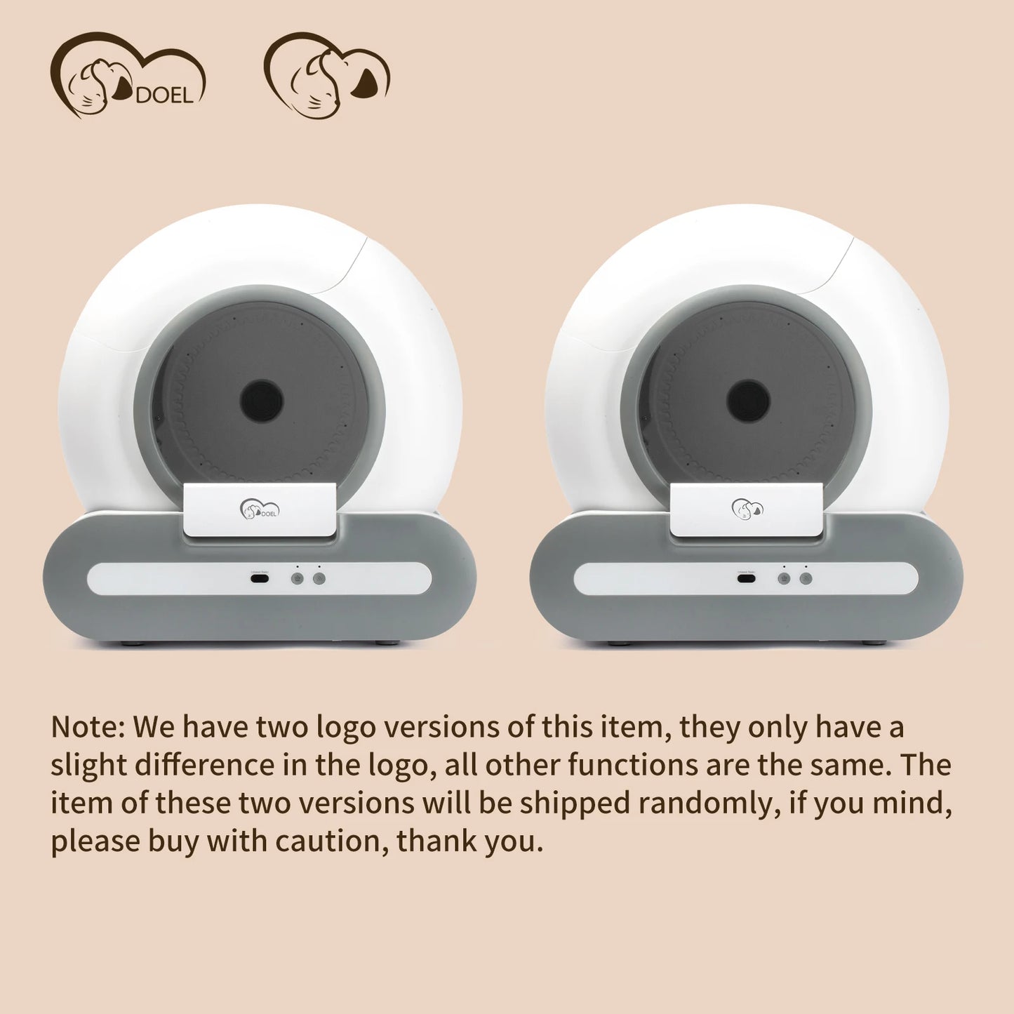 DOEL Automatic Cat Litter Box Self Cleaning with App Control