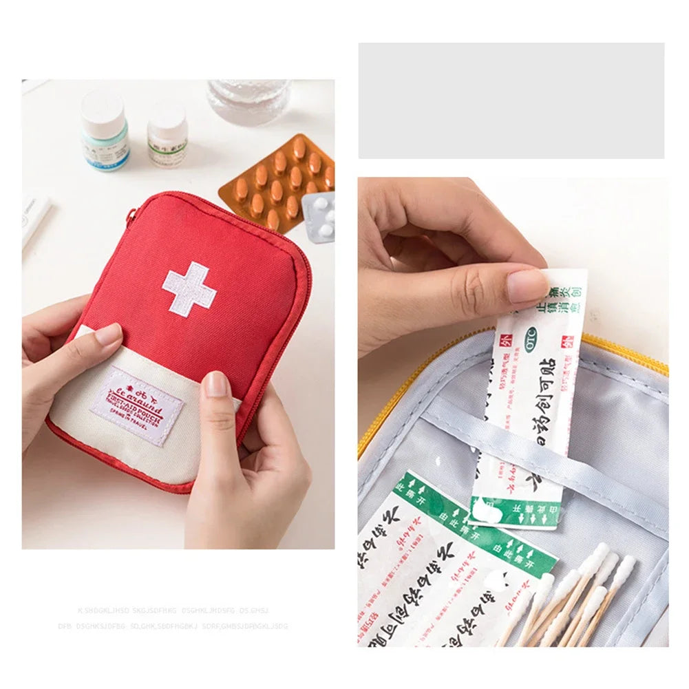 Home Medicine Bag Portable Cute First Aid Kit Organizer