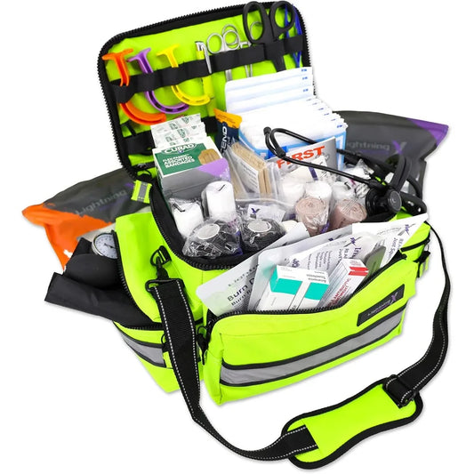 Mid-Sized First Responder EMT Bag LXMB25 Fully Stocked Supplies