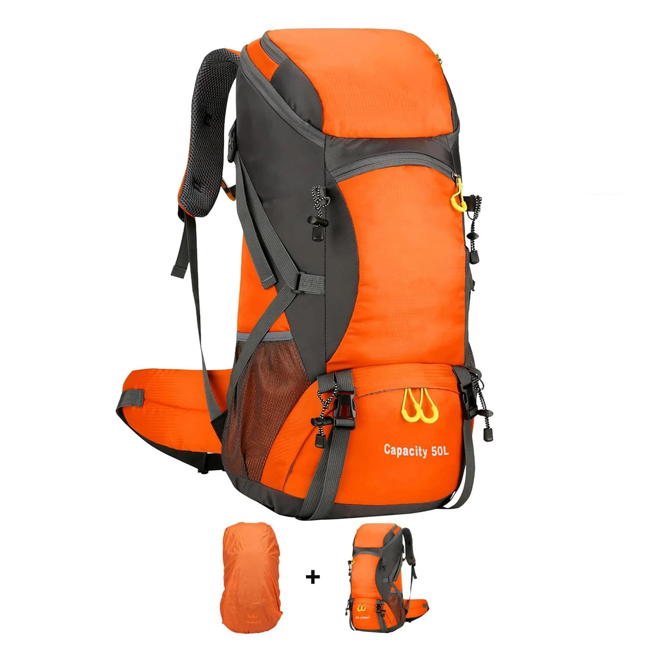 Hiking Backpack Waterproof 50L Lightweight Travel Backpack