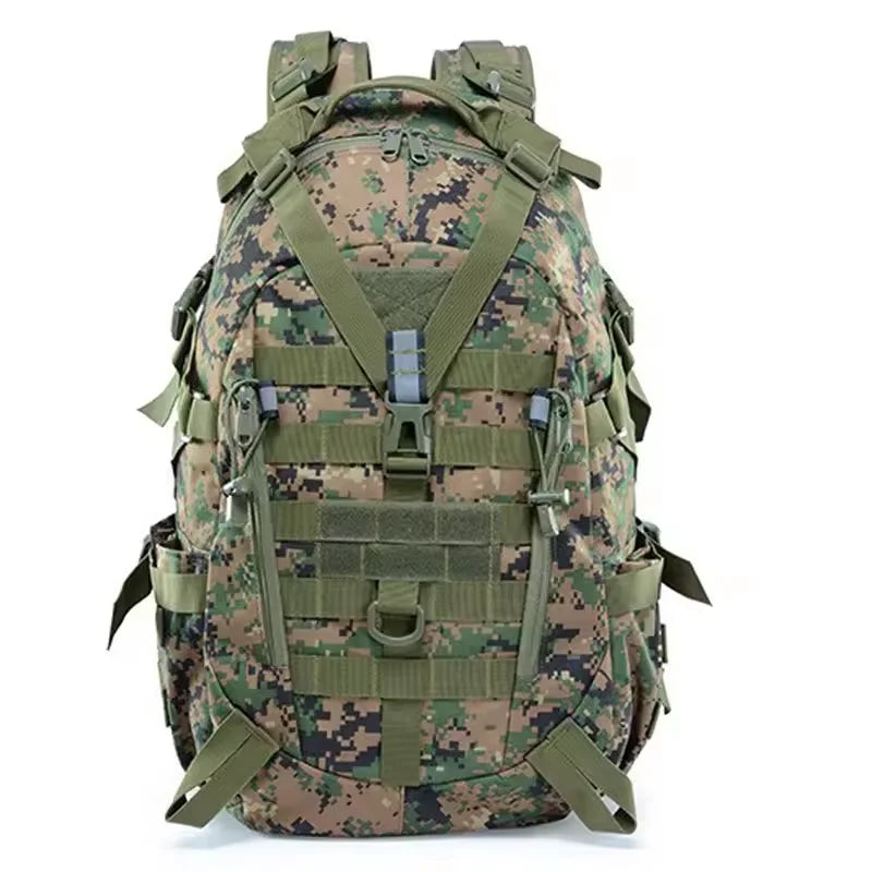 40L Camping Backpack Men's Bag Tactical Molle Rucksack Outdoor