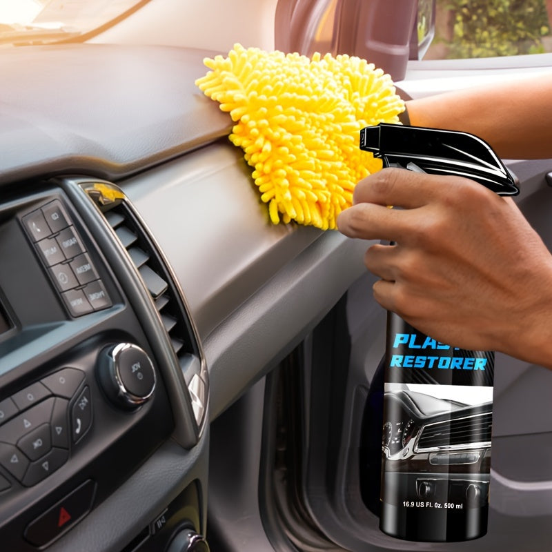 16.9oz Premium Ceramic Plastic Restorer For Car Interiors