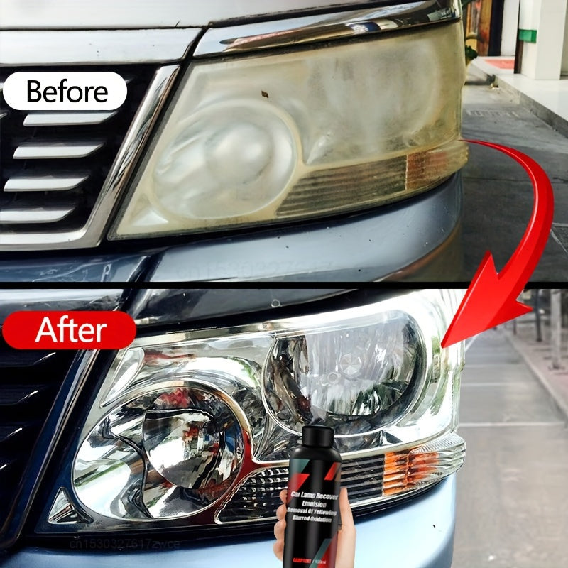 Auto Headlight Restoration Kit Car Headlights Tail Lights Fog And Directional Lights Oxidation Yellowing Scratches Blurring Polishing Remover Kits