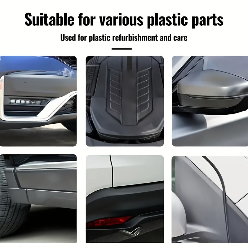 Anti-Oxidation Plastic And Leather Restoration Cream, Car Interior Repair Kit