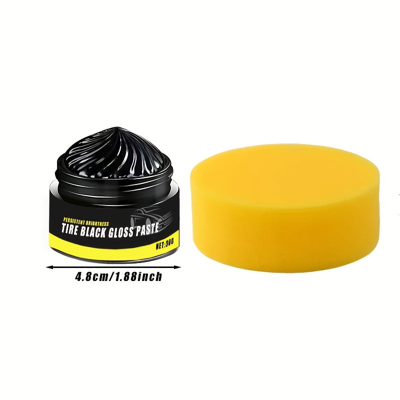 High Gloss Tire Illuminator Tire Retreading Wax Durable Shine