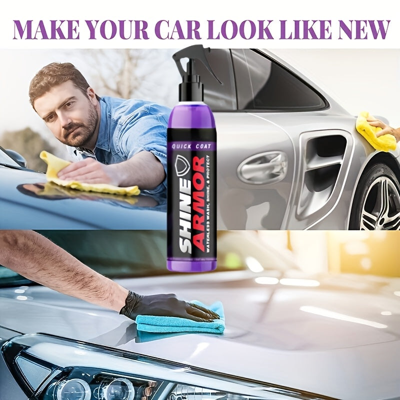 3-in-1 High Gloss Quick Dry Ceramic Car Paint Spray 3.38 F