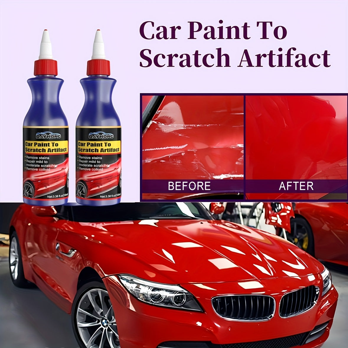 Nano-Scratch Repair Paste Car Scratch Remover And Restorer