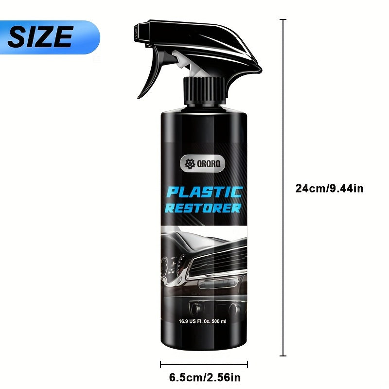 16.9oz Premium Ceramic Plastic Restorer For Car Interiors