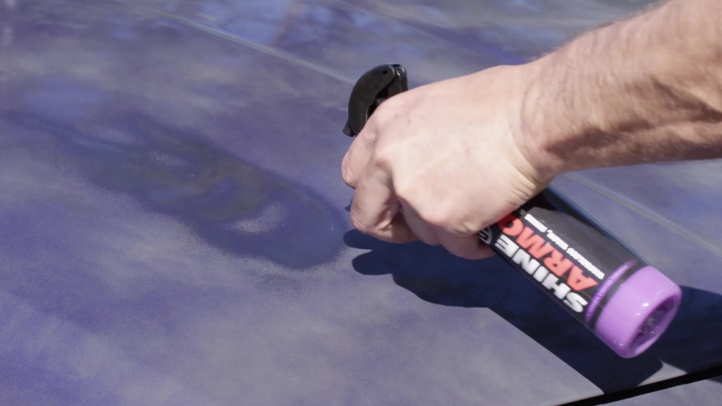 3-in-1 High Gloss Quick Dry Ceramic Car Paint Spray 3.38 F